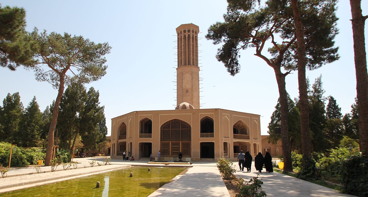 باغ دولت‌آباد یزد-یونسکو-گردشگری ایران - گردشگری یزد - آثار تاریخی یزد - باغ ایرانی - باغ دولت آباد