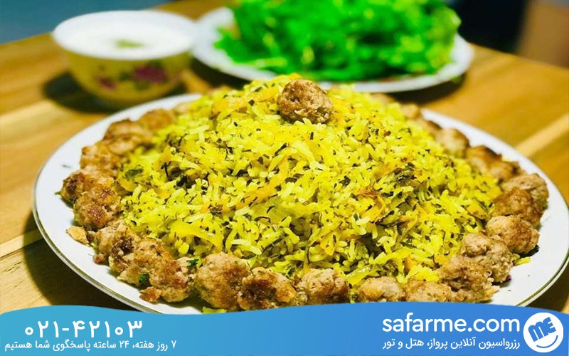 هزینه غذا در شیراز