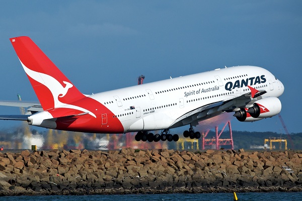 هواپیمایی qantas